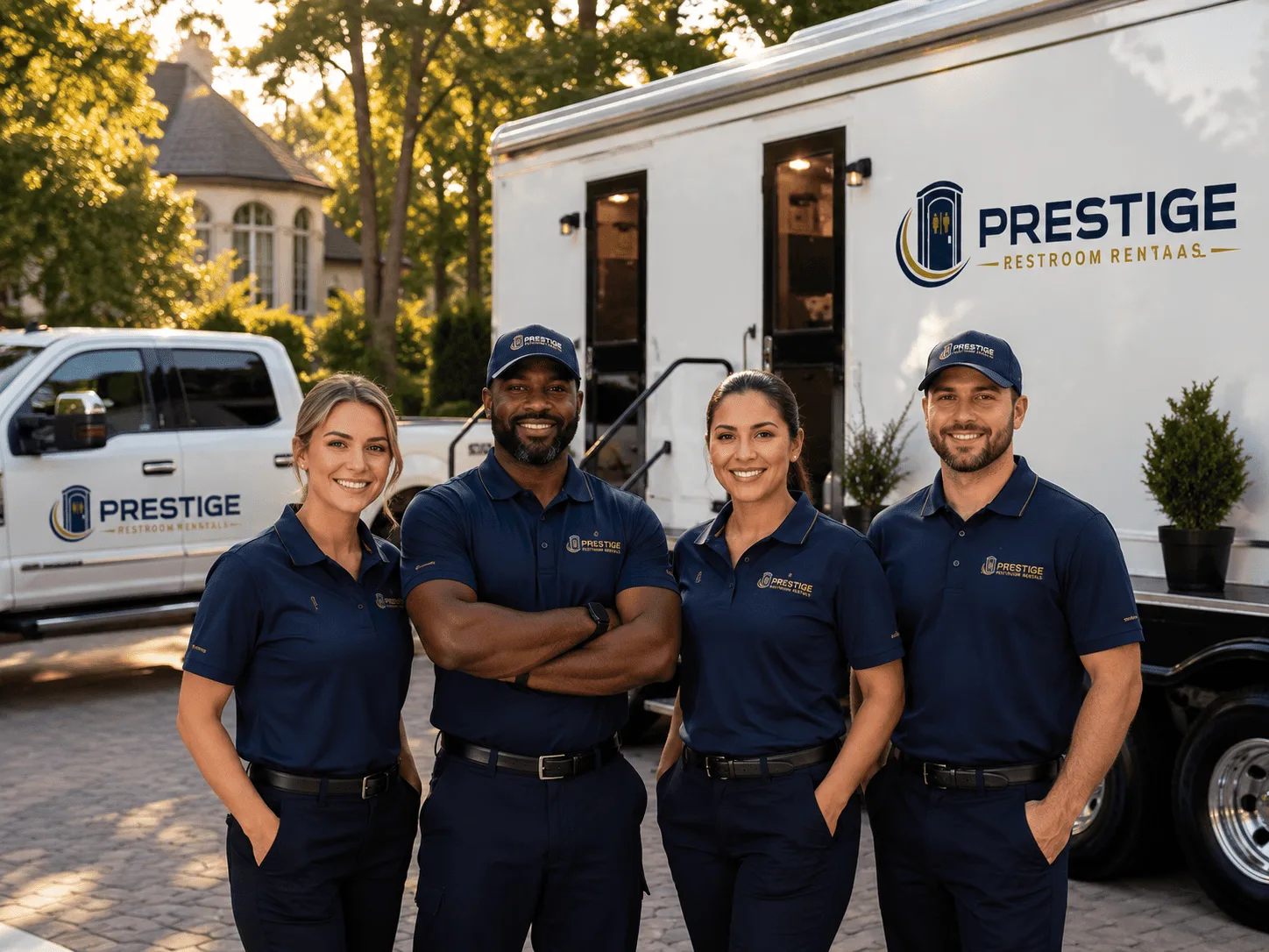Trusted Luxury Portable Restrooms company in Continental, OH